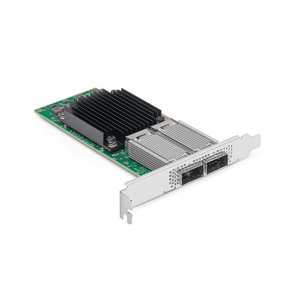 Mellanox MCX516A-CCAT ConnectX-5 EN Network Interface Card, 100GbE Dual-Port QSFP28, PCIe3.0 x16, Tall Bracket