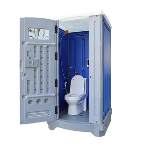 하문 toppla 소재 화장실 hdpe 더블 레이어 야외 휴대용 욕실 화장실 알제리 모바일 화장실