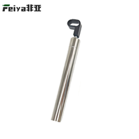 Amortisseur télescopique carré en acier inoxydable galvanisé - Amortisseur hydraulique insonorisant pour quincaillerie de mobilier de maison et de bureau