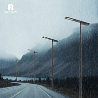 Lampadaire Sresky, produits phares, design étanche en verre, adapté à l'éclairage des rues côtières