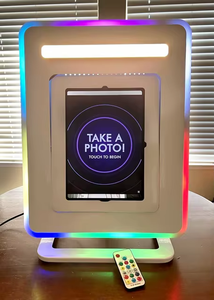 Desktop Selfie <span class=keywords><strong>iPad</strong></span> Fotohokje Machine Metalen Frame RGB Verlichting Compatibel met 10.2/10.5/10.9/11 inch <span class=keywords><strong>iPad</strong></span> - Product Image 2