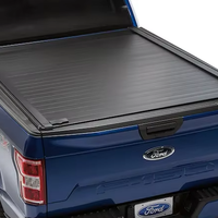 Couverture de benne électrique rétractable en aluminium imperméable pour camionnette Ford F150 & Ranger 5,5 pieds