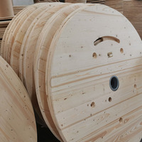 Tambour d'enroulement de câble personnalisé en usine contreplaqué en bois bobine de tambour de bobine de câble électrique vide