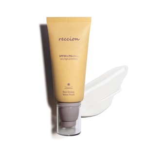 Crema Solare Vegana Senza Oli SPF50+ <span class=keywords><strong>per</strong></span> <span class=keywords><strong>Bambini</strong></span> con Pelle Sensibile, Infusa con Tè Verde e Olio di Emu, Crema Solare Colorata SPF 50 Etichetta Privata - Product Image 2