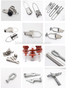 Aisladores de Porcelana Galvanizada de Alta Calidad, Accesorios de Energía con Medidas en Pulgadas, Abrazaderas Aislantes de Pin de Alto Voltaje - Product Image 4