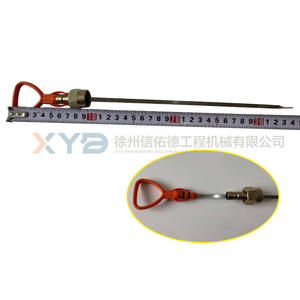 อะไหล่แท้จากโรงงาน XCMG สำหรับรถบดถนนแบบดรัมเดี่ยว รุ่น S00018001+01  ไม้บรรทัดวัดระดับน้ำมันเครื่องแบบใหม่ ใช้ได้กับรถบดถนนทั่วไป - Product Image 2