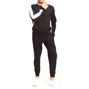 Custom Size Lightweight Winter Casual Solid <b>Men's</b> Sweat Suits OEM Customized Design <b>Pullover</b> <b>Men</b> Sweat Suit - Product Image 1