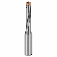 Foret à tête interchangeable 10 mm à 30 mm, refroidissement interne, auto-centrant, pointe revêtue, corps en acier, pour perçage CNC, vente en gros