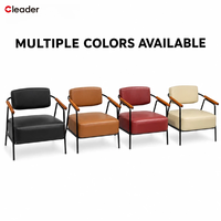 Fauteuil de bureau ergonomique modulaire en métal pour hall d'entrée, salle d'attente, espace commercial et détente