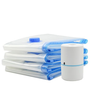 <b>Plastic</b> Sealer Space Saver Vacuum <b>Storage</b> <b>Bag</b> for Clothes , Bedding, Pillows for Vaccum Compressed <b>Bag</b> 80% Space Travel Airtight - Product Image 2