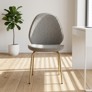 MONZA Ergonomic Comfortable <b>Seating</b> Commercial Grade Stainless Steel Legs Contemporary Minimalist Velvet Upholstery Stackable - Product Image 1