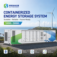 Système de stockage d'énergie solaire et éolienne BESS en conteneur de 1 à 5 MWh, batterie au lithium LiFePO4, système hybride de stockage d'énergie, refroidissement liquide, communication RS485
