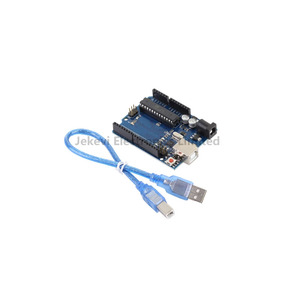 Jekevi - Placa de Desarrollo UNO R3 Nueva y Original con Cable y Microcontrolador - Product Image 1