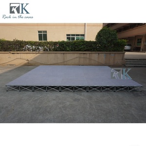 Escenario de Aluminio con Elevador para Batería, Instalación con Llave Hexagonal, Acabado Alfombrado - Product Image 5