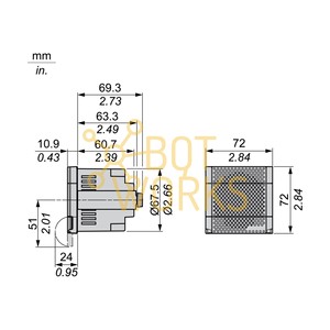 Schneider Electric XVS72BMWP - Nuevo - Product Image 1