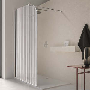 Moderno Simple <span class=keywords><strong>Baño</strong></span> Ducha Vidrio Partición Sin Marco Panel Fijo <span class=keywords><strong>Baño</strong></span> Pantalla - Product Image 2