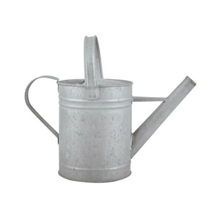 Herramienta de jardín de lata de riego, lata de Metal personalizada para jardinería, poder galvanizado, con flores recubiertas - Product Image 2