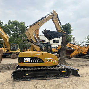 Caterpillar CAT308c 8ton japonais petite pelle transport pratique rapide et flexible mini pelle d'occasion bon prix - Product Image 5