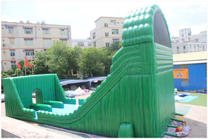 Lilytoys nouveau Design <span class=keywords><strong>jeux</strong></span> de Sport gonflable <span class=keywords><strong>tyrolienne</strong></span> jeu de Sport interactif en plein air pour parc d'attractions - Product Image 2