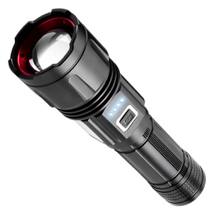 T9780 Rechargeable Aluminum Alloy Flashlight 181mm 800lm 6 Modes Telescopic Zoom Type C Charging - Product Image 4