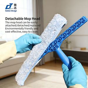 Nettoyeur de vitres professionnel commercial en microfibre 25 cm 35 cm 45 cm, serpillière à main pour le lavage des vitres, outils et kits de nettoyage des vitres - Product Image 4