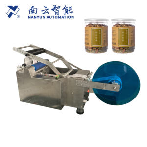 Applicateur d'étiquettes manuel NanYun NY-824A pour rouge à lèvres, parfum, flacon, bouteille d'eau, bouteille de bière, boîte de conserve, étiquetage d'autocollants - Product Image 4