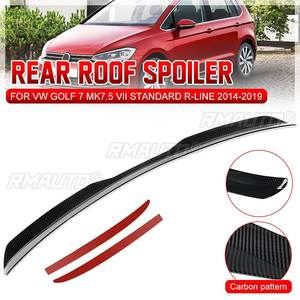 Spoiler de toit arrière pour Volkswagen VW Golf 7 MK7.5 VII Standard R-line 2014-2019, aileron de coffre arrière. - Product Image 1