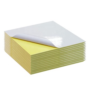 Papel Adhesivo Transparente Personalizado para Impresión Láser e Inyección de Tinta, Autoadhesivo, Impermeable, A4, para Troquelado, Brillante, Blanco - Product Image 1