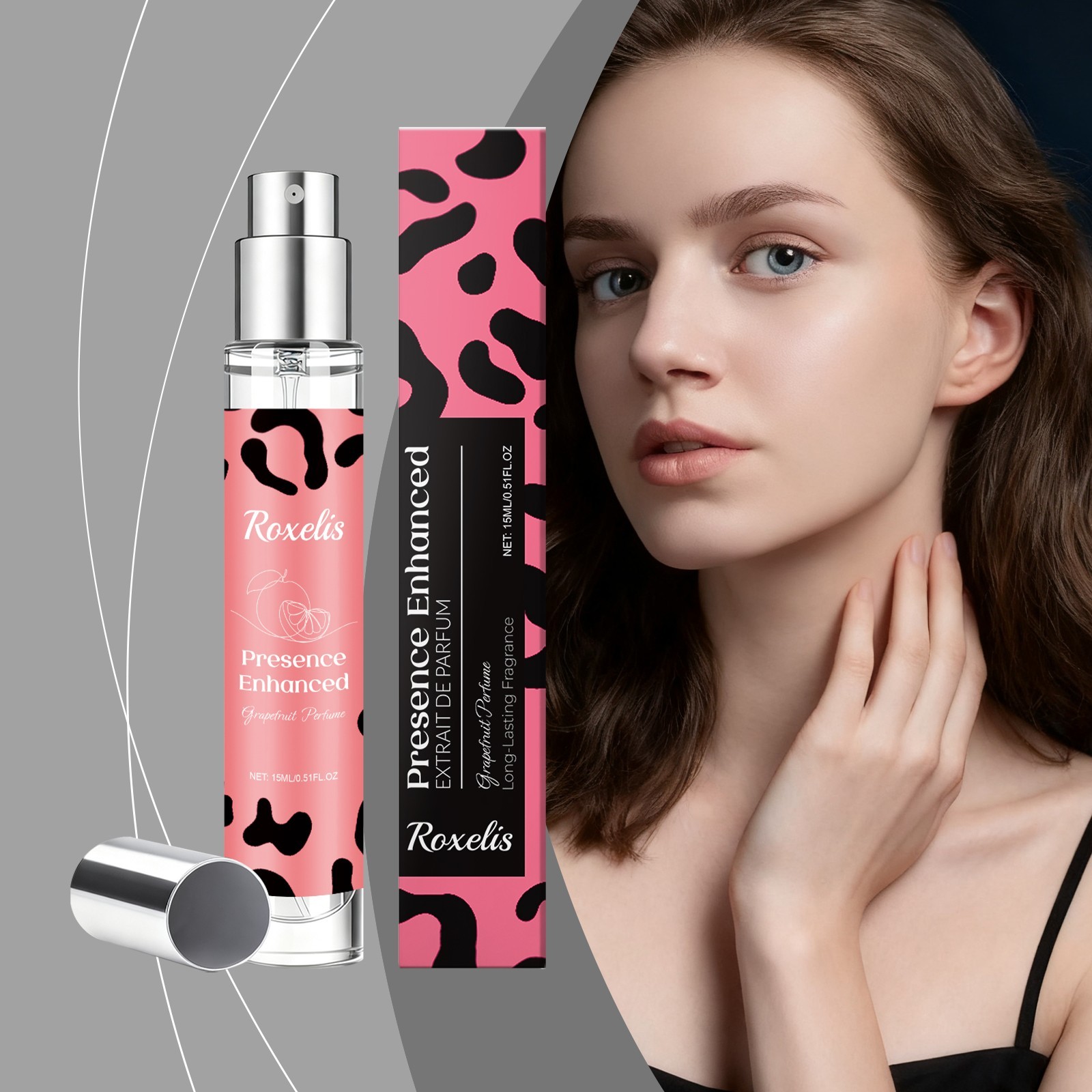 Pink Leopard Style Perfume