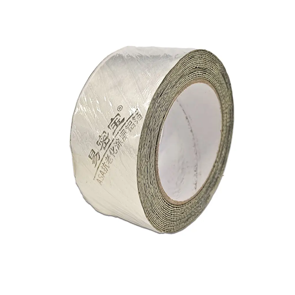 EPDM pita segel karet butil dengan lapisan ASA PVDF bulu domba kain tidak ditenun tahan air Aluminium Foil untuk aplikasi atap