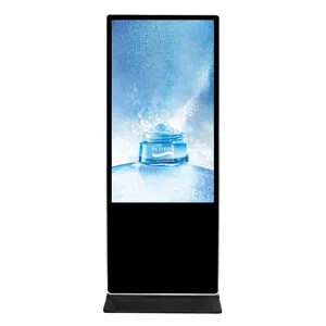 55 Inch 4K Touch Screen LCD Digital Signage Indoor Floor Standing Advertising Screen Displays