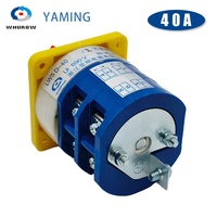 LW5 électrique 3 positions Commutateur à came manuel 40a 690V 2 pôles bouton Rotatif Commutateur Rotatif LW5D-40/2
