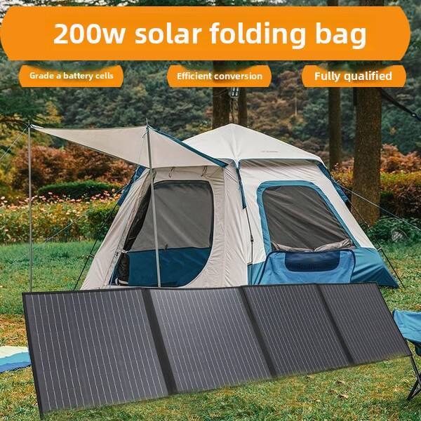 400W ETFE Foldable Solar Blanket High Power Output MC4 Connector Portable Solar Charging Panel for RV Home Off Grid Use