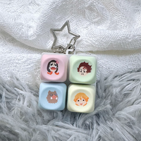 Keycaps personnalisés avec LED, porte-clés anti-stress pour clavier, plusieurs options de couleurs, jouet sensoriel anti-stress