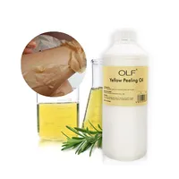 त्वचा की देखभाल रेंज huile blanchissant शरीर whitening प्रभावी रासायनिक हरे, पीले नारंगी छील तेल के लिए डार्क अंगुली