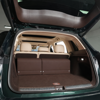 Organisateur de coffre de voiture universel de luxe en cuir PU avec cadre en ABS rigide, étanche, pliable, pour SUV, MPV, intérieur de voiture
