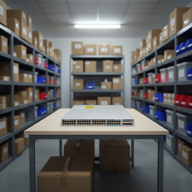 NEW CIS C9300X-48HX-E 9300X 48 X Multi-Gigabit (1G/2.5G/5G/10G) Ports+4 X 40G/100G Uplink (Optional Module) Network Switch