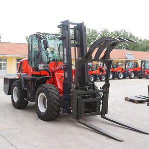 יצרן סיני מלגזות שטח 4x4 2-5 טון דיזל, מלגזות שטח לעבודות מחוץ לכביש, להובלת חומרים - Product Image 4