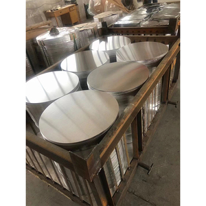 Plaque de cercle en aluminium de prix usine 1060 0.1mm 0.2mm 0.25mm 0.3mm disque de cercle en aluminium mince de feuille ronde en aluminium - Product Image 6