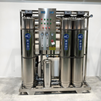 JuJin purificateur d'eau automatique à osmose inverse UV autonettoyant Machine à pression Récipient pompe PLC Garantie 1 an pour boire de l'eau