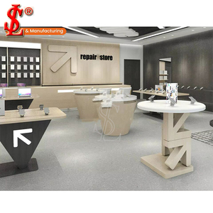 Comptoir d'affichage de téléphone portable commercial Idées de <span class=keywords><strong>décoration</strong></span> de <span class=keywords><strong>magasin</strong></span> de téléphone portable Design d'intérieur - Product Image 5