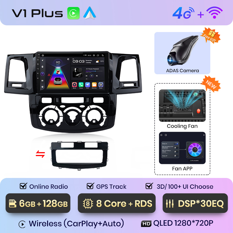NUEVA V1 Plus+ADAS Canera (6GB +128GB)
