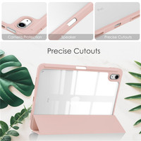 Usine En Gros De Luxe En Cuir Pu Transparent Acrylique Tablette Coque Arrière Cas pour 2025 Ipad 11e 10e Génération Cas