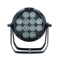 Projecteur LED PAR à batterie IP65 12*10W RGBWAUV, sans fil, DMX, télécommande, contrôle par application, rechargeable, pour éclairage de scène, mariage, fête, événements