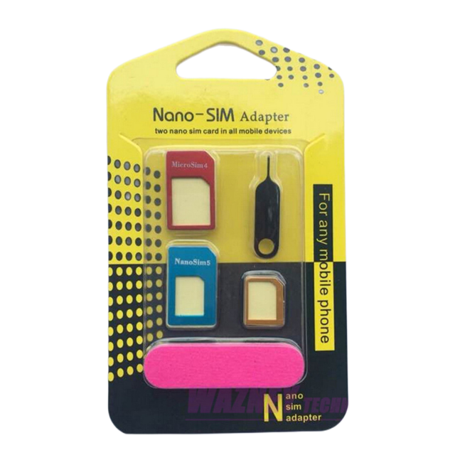 Metal All 4 8 in 1 Nano SIM Card Conversion Adapter Sim Card Take Card Pin Needle Set for iphone samsung Repair Tools Sets