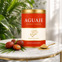 Extrait de Poudre d'Aguaje en Gros, Ingrédients Alimentaires à Base de Plantes, Poudre de Fruit d'Aguaje 10:1 20:1