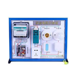 Household circuit demonstration board, <b>physics</b> electricity experiment equipment, teaching instrument, safe electricity - Product Image 2