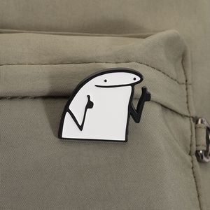 Épingles en émail amusantes avec des personnages espagnols, broches de bandes dessinées, badges de revers, bijoux, cadeaux pour amis - Product Image 3
