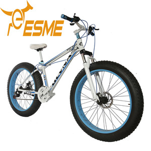 Vtt Fat Bike pliable 26 pouces 21 vitesses, vélo pliable en acier à Absorption des chocs, pneus larges, vtt pour la neige - Product Image 2