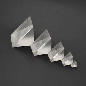 공장 맞춤형 1mm 2mm 3mm 4mm 5mm 직각 프리즘 45도 광학 유리 측량 거울 코팅 프리즘 직각 프리즘 - Product Image 5